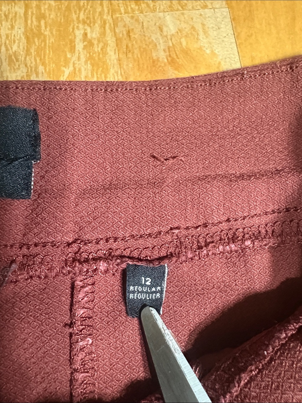 Reitmans Maroon Dress Pants - Picture 7 of 12